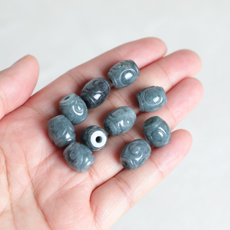 5PC Natural Blue Water Jade Ri - Women'S Fashion Jewellery ulasan dan harga