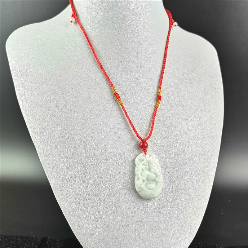 Chinese Zodiac Carved Jade Pen - Women'S Fashion Jewellery ulasan dan harga