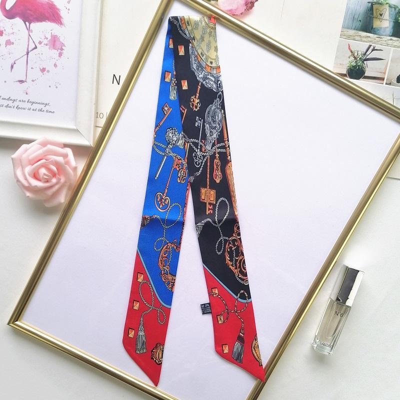 Print Scarf Four Seasons Prese - Women Fashion Necktie ulasan dan harga
