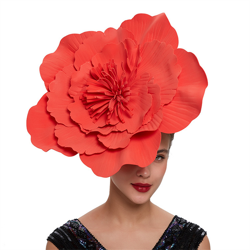 New Large Flower Hair Band Bow - Women Fashion Photoshoot ulasan dan harga
