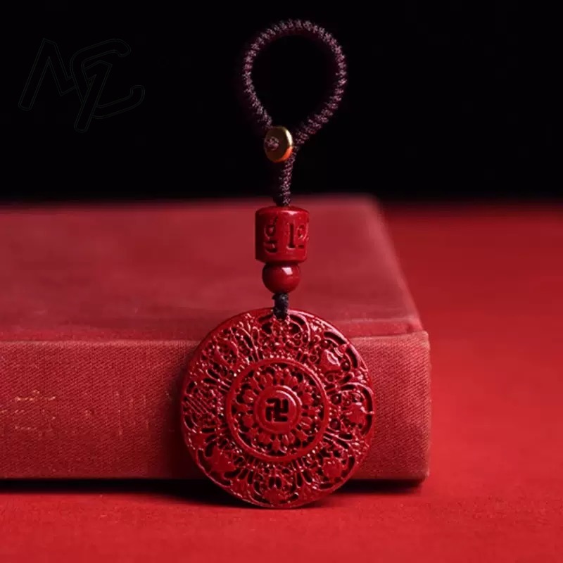 S925 Silver Fashion Red Cinnab - Women'S Fashion Jewellery ulasan dan harga