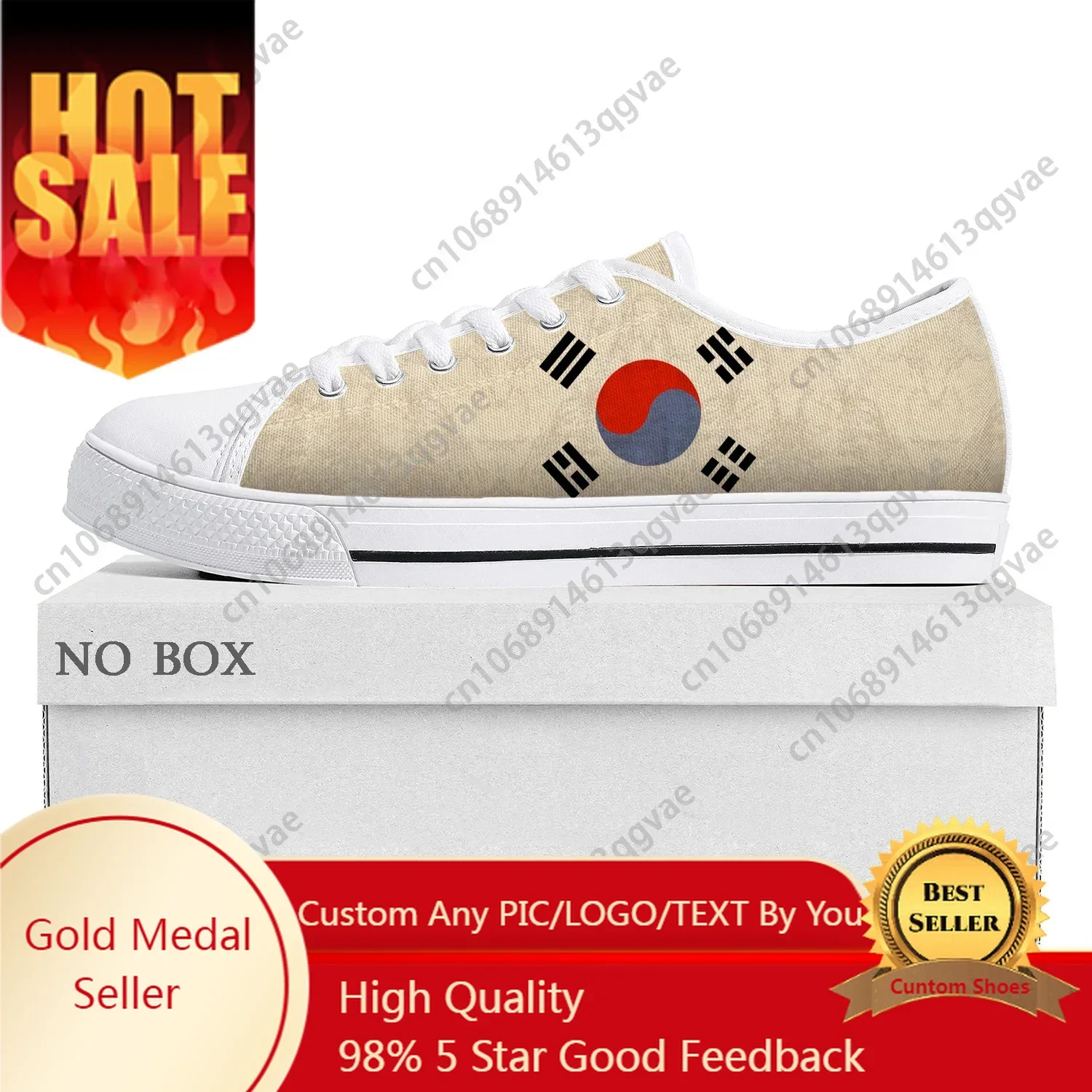 Korean Flag Low Top High Quali - Women'S Fashion Korea ulasan dan harga