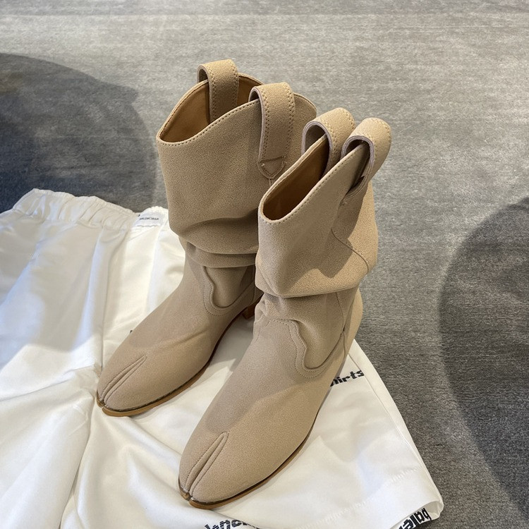 Fashion Vintage Boots Split To - Women'S Fashion Korea ulasan dan harga
