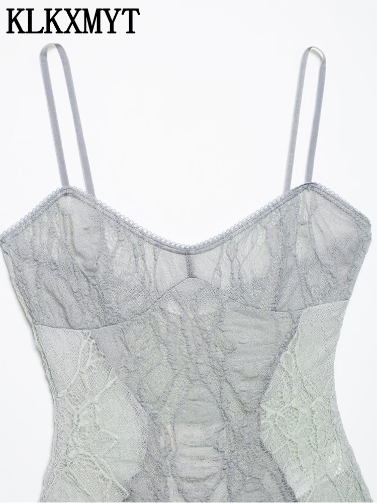 KLKXMYT Women Lace Patchwork B - Lace Trim Cami ulasan dan harga