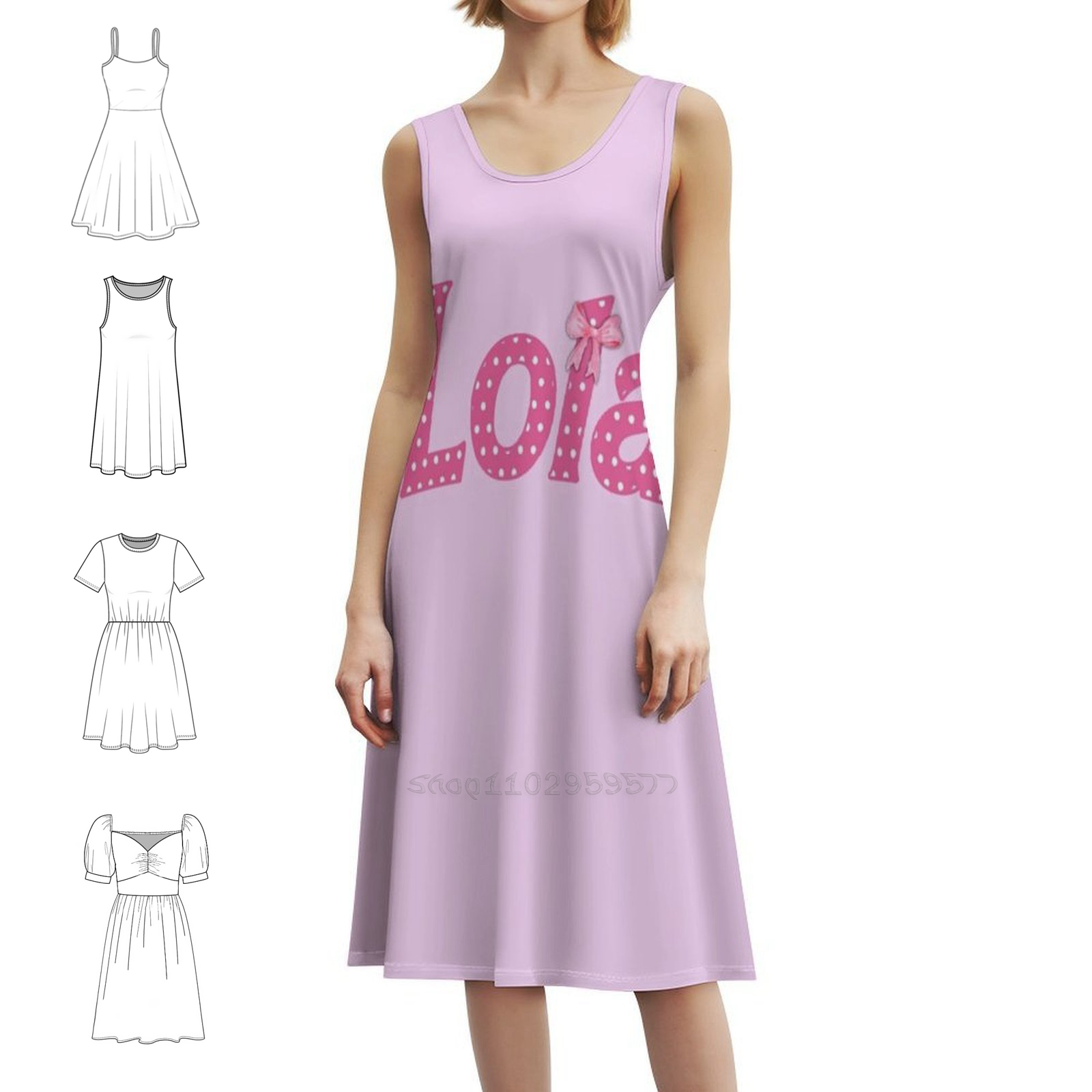 Lola Name By Callisc Boho Chic - Women Fashion Dress Names ulasan dan harga