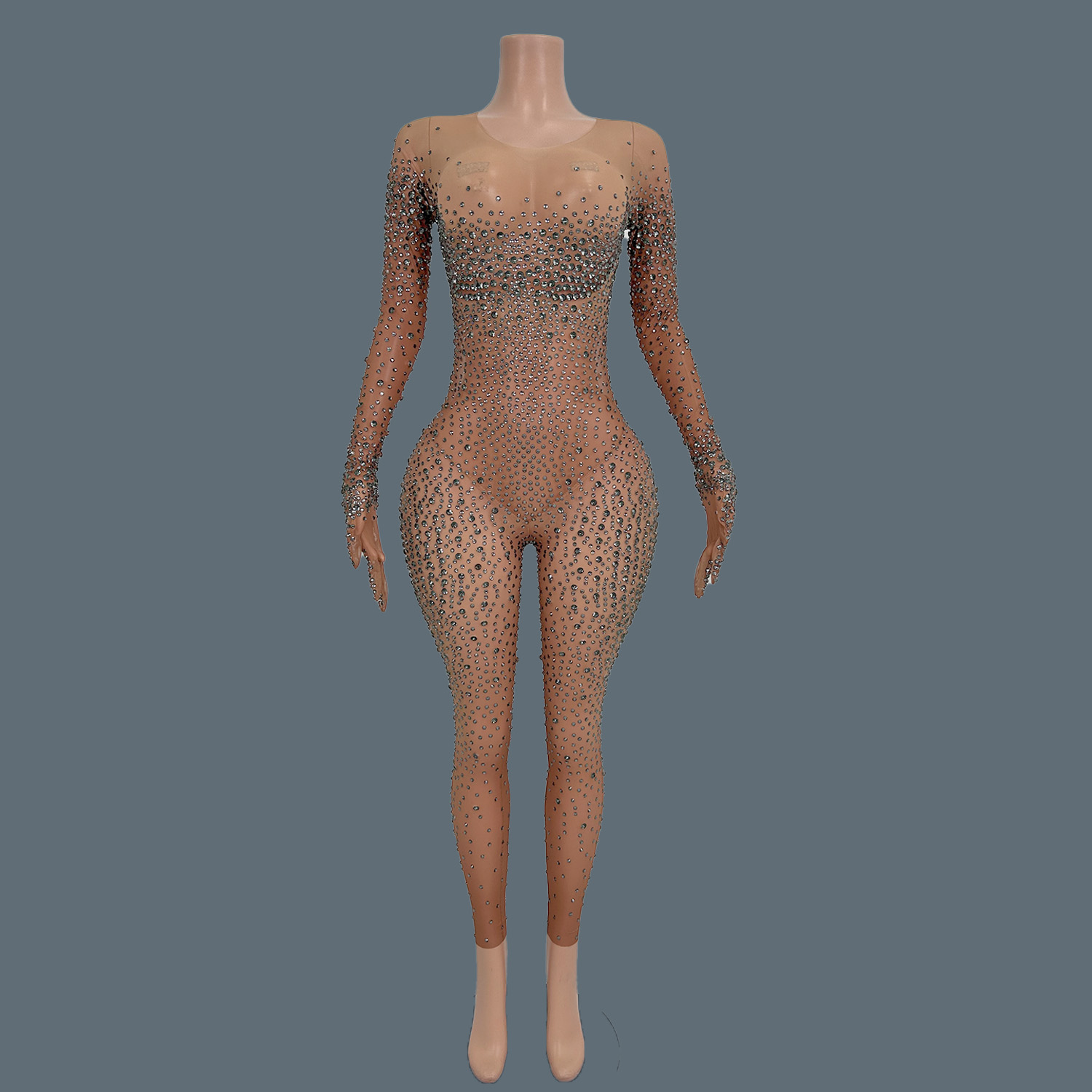 Sexy Stage Costume Full Rhines - Women Fashion Photoshoot ulasan dan harga