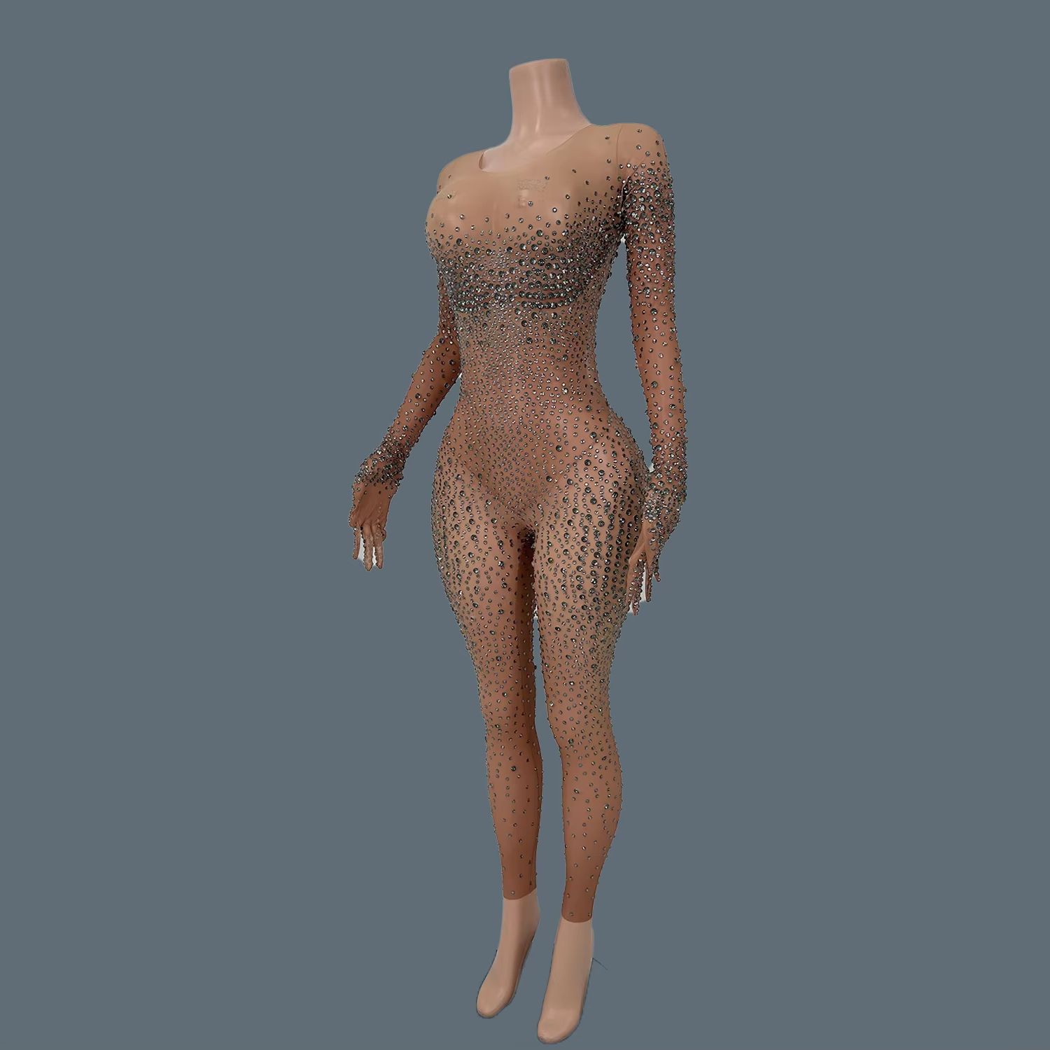 Sexy Stage Costume Full Rhines - Women Fashion Photoshoot ulasan dan harga