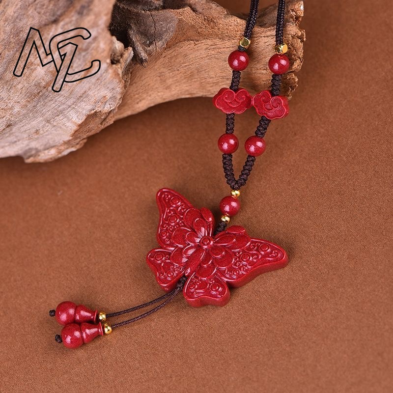 Fashion Red Cinnabar Jade Butt - Women'S Fashion Jewellery ulasan dan harga