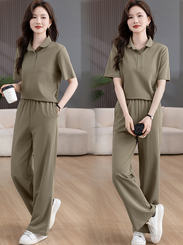 Large Size Casual Sports Set W - Women Fashion Over The Years ulasan dan harga