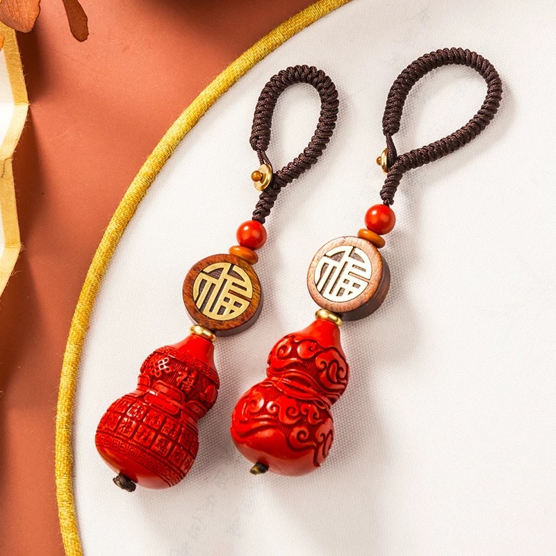 Fashion Red Cinnabar Jade Gour - Women'S Fashion Jewellery ulasan dan harga