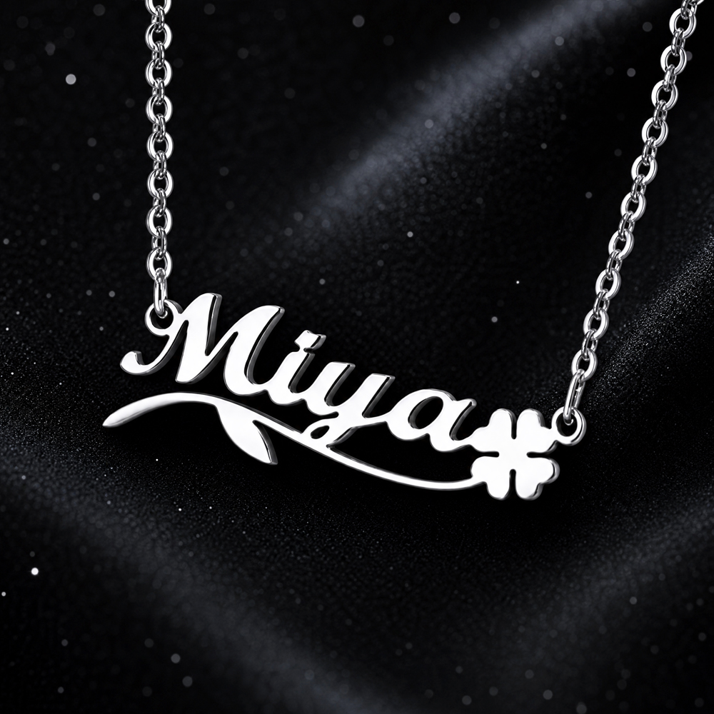 Custom Butterfly Name Necklace - Women Fashion Names ulasan dan harga
