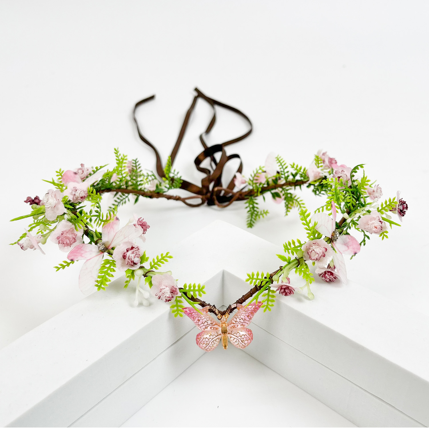 Flower Fairy Crown - Floral El - Women Fashion Photoshoot ulasan dan harga